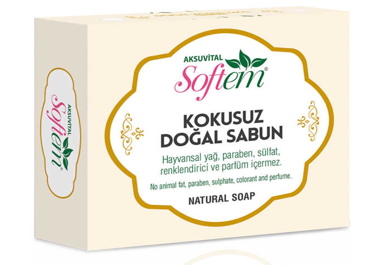 Doğal Kokusuz Sabun 130 gr