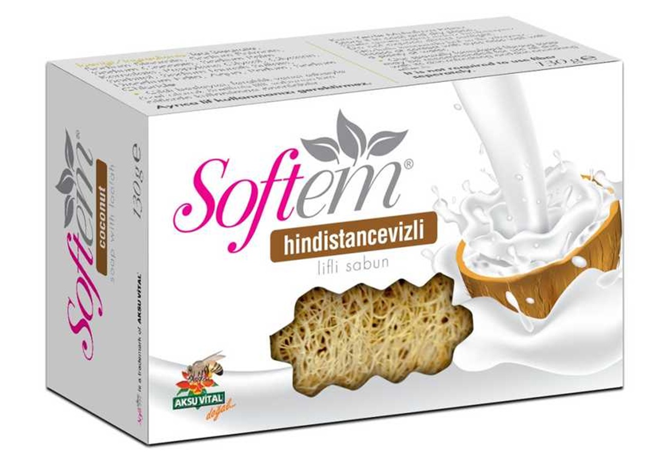 Hindistan Cevizi Lifli Sabun 130 gr